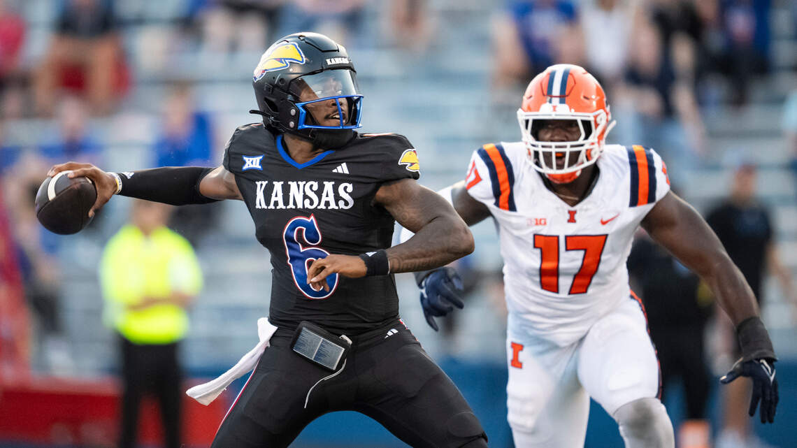 Kansas Jayhawks football depth chart for Game 3 vs. Nevada Kansas